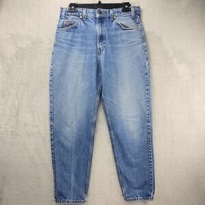 Vintage Levis 550 Jeans Mens 32x30 (Fits 30x28) Blue Orange Tab 90s Relaxed Fit